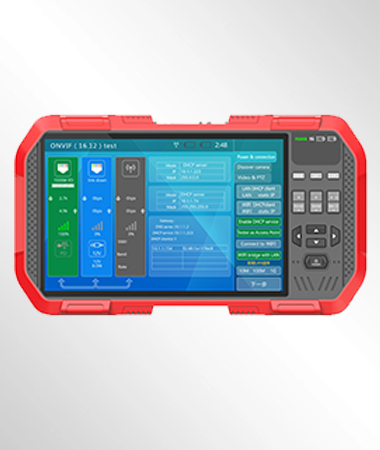 A82 8MP 7" 5 In 1 H.265 4K HD IP CCTV Tester Monitor AHD CVI TVI